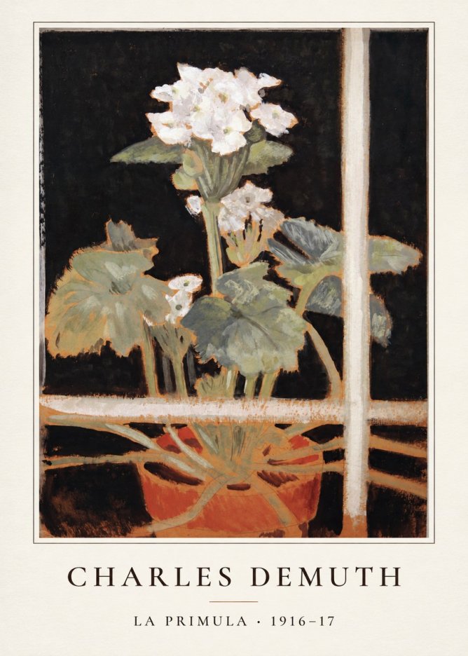 Charles Demuth La Primula No4 - Poster