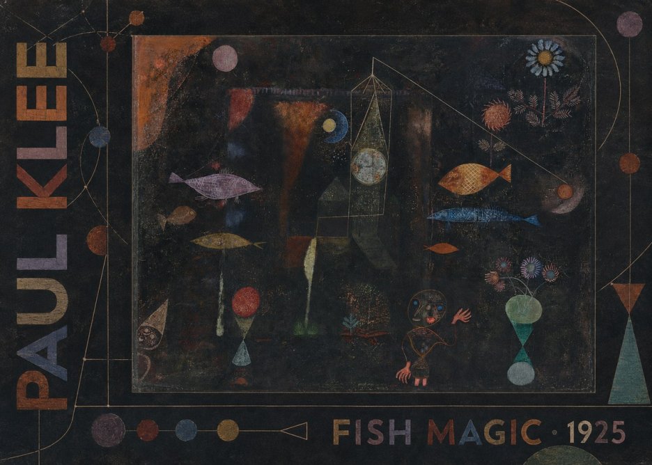 Paul Klee Fish Magic I No6 - Poster