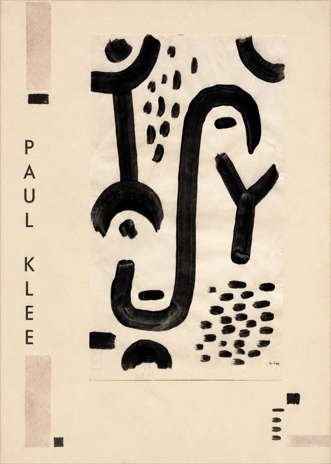 Paul Klee Face of the Goddess No2 - Poster