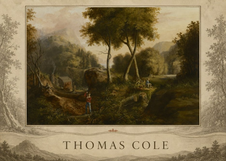 Thomas Cole The Hunter's Return I No3 - Poster
