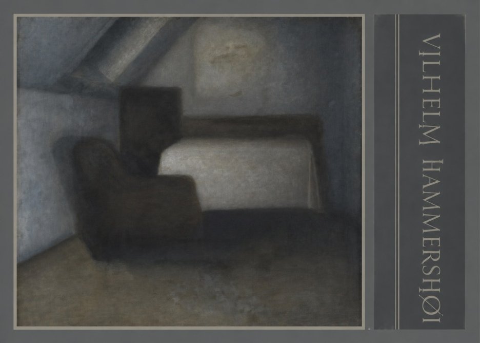 Vilhelm Hammershøi Interior, Strandgade 30 III No2 - Poster