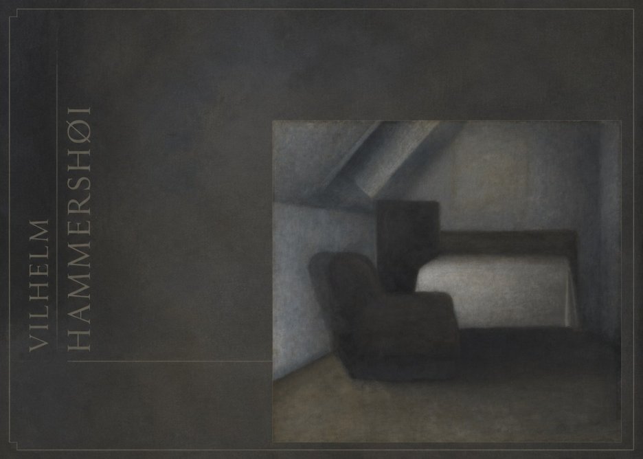 Vilhelm Hammershøi Interior, Strandgade 30 III No5 - Poster