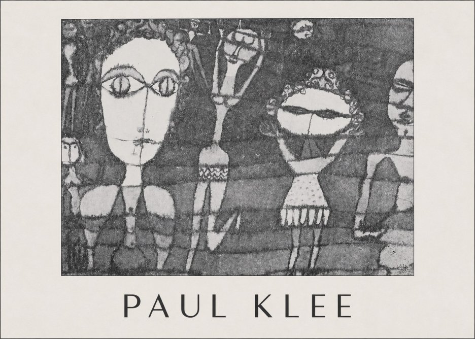 Paul Klee Specter of a Genius No1 - Poster