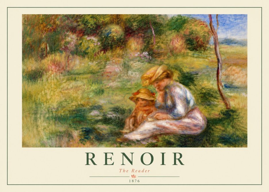 Renoir The Reader No6 - Poster