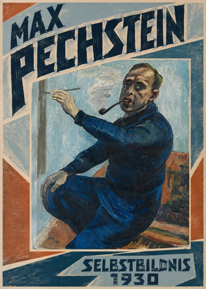 Max Pechstein Selbstbildnis No5 - Poster