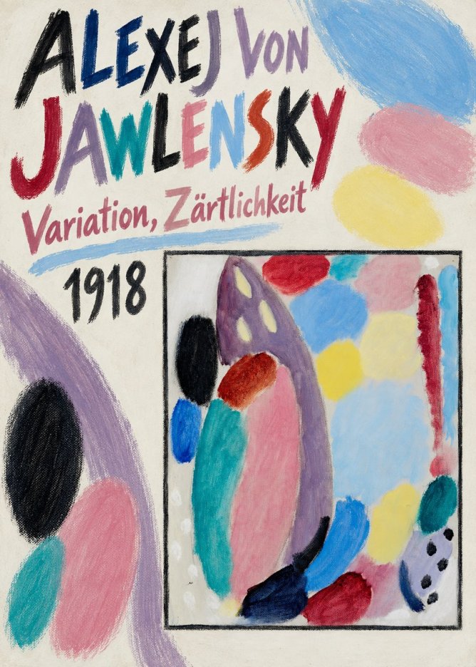 Alexej von Jawlensky Variation, Zärtlichkeit No6 - Poster