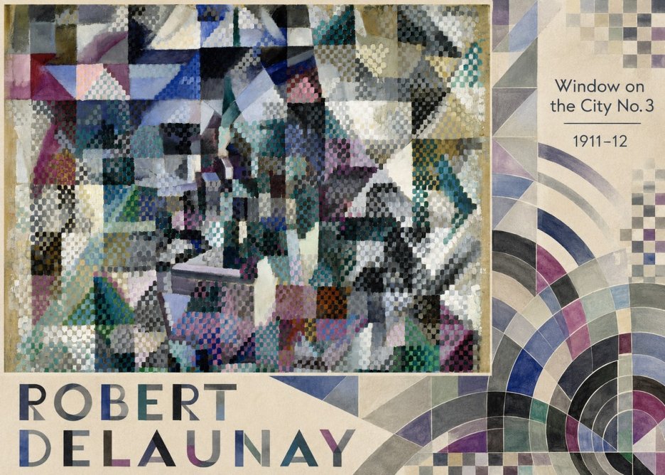 Robert Delaunay Window on the City No. 3 No6 - Poster