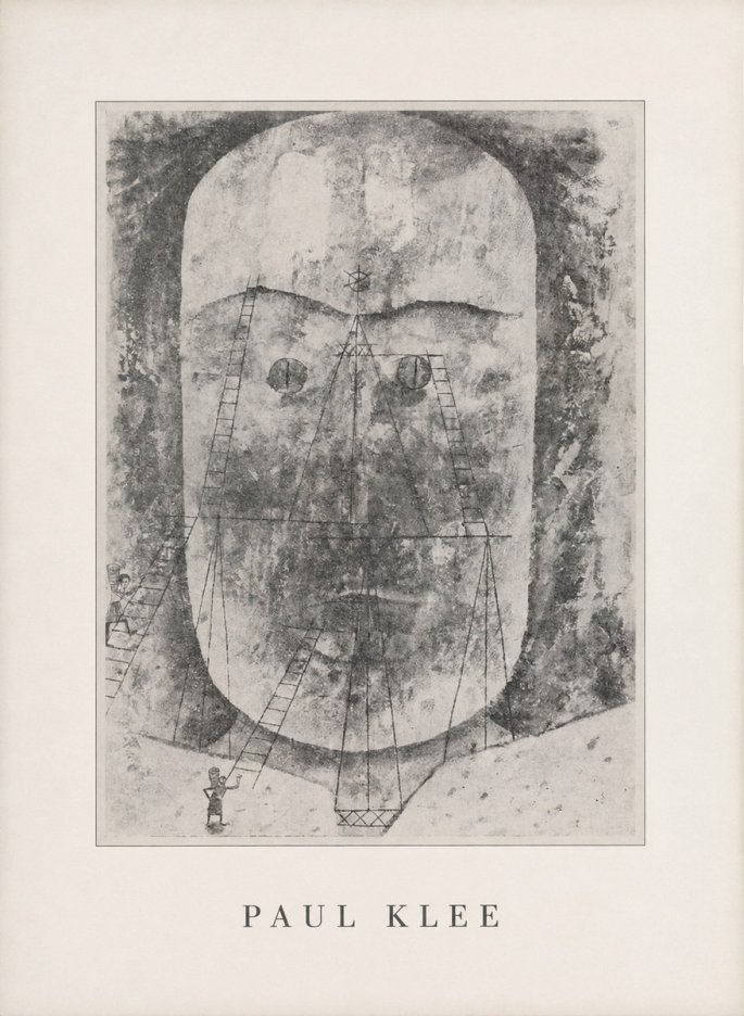 Paul Klee Monument in the Fertile Land No5 - Poster