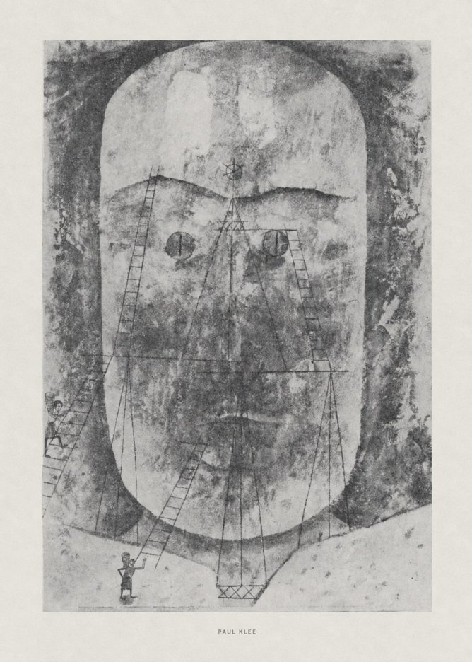 Paul Klee Monument in the Fertile Land No6 - Poster