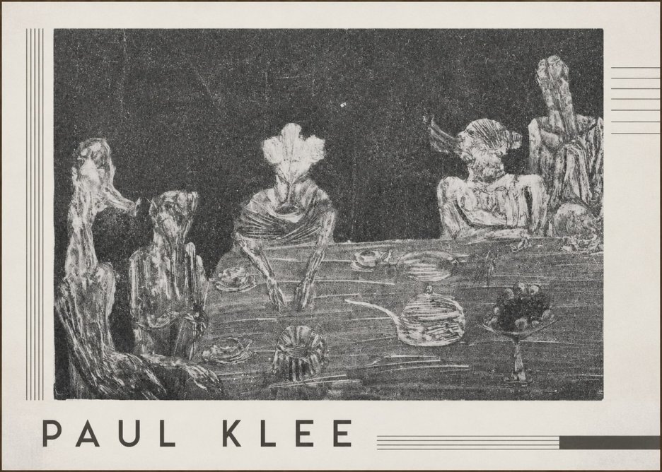 Paul Klee Die Mahlzeit No3 - Poster
