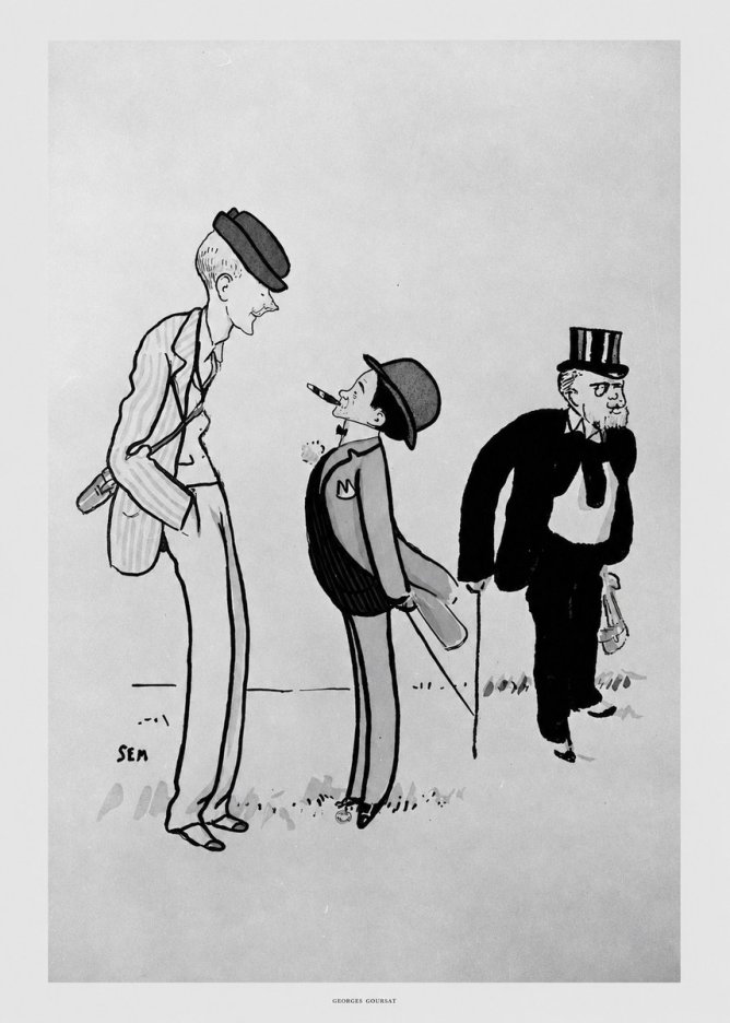 Georges Goursat Georges Goursat V No6 - Poster