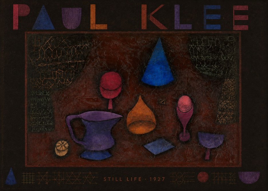 Paul Klee Still Life No5 - Poster