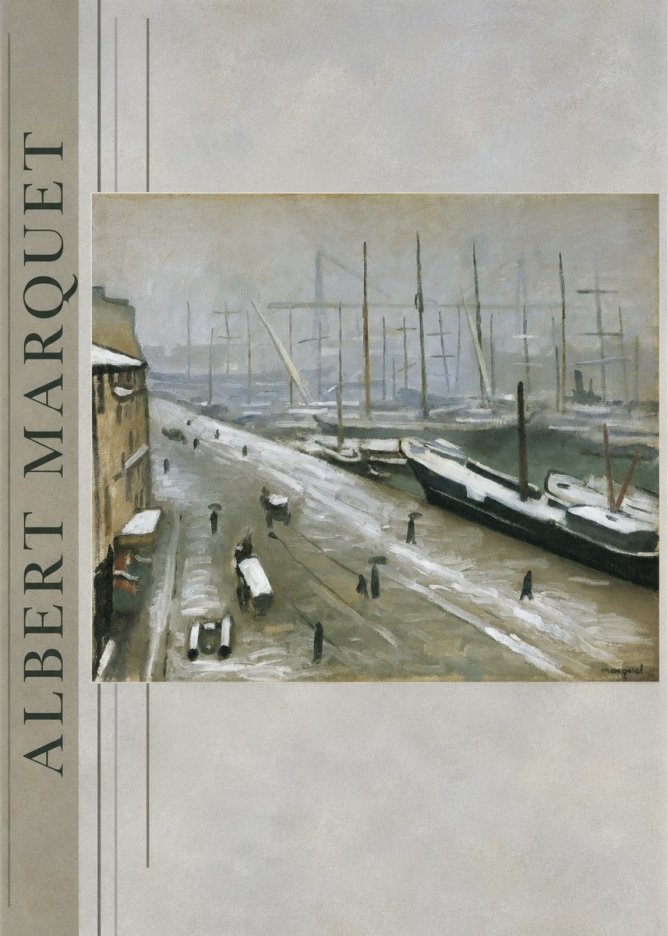 Albert Marquet Le Havre, Le Bassin Sous La Neige No2 - Poster