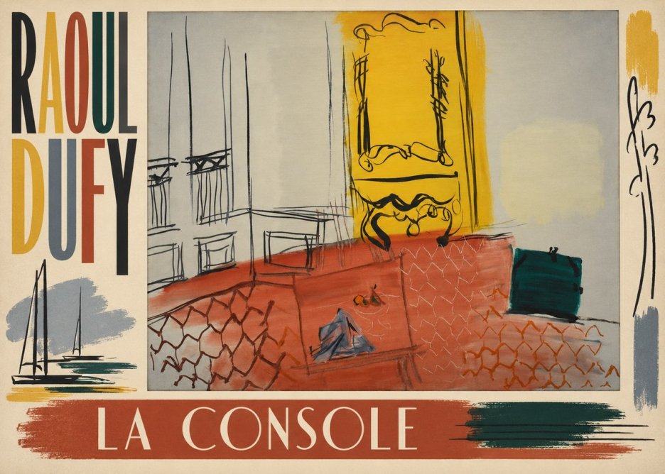 Raoul Dufy La Console No2 - Poster