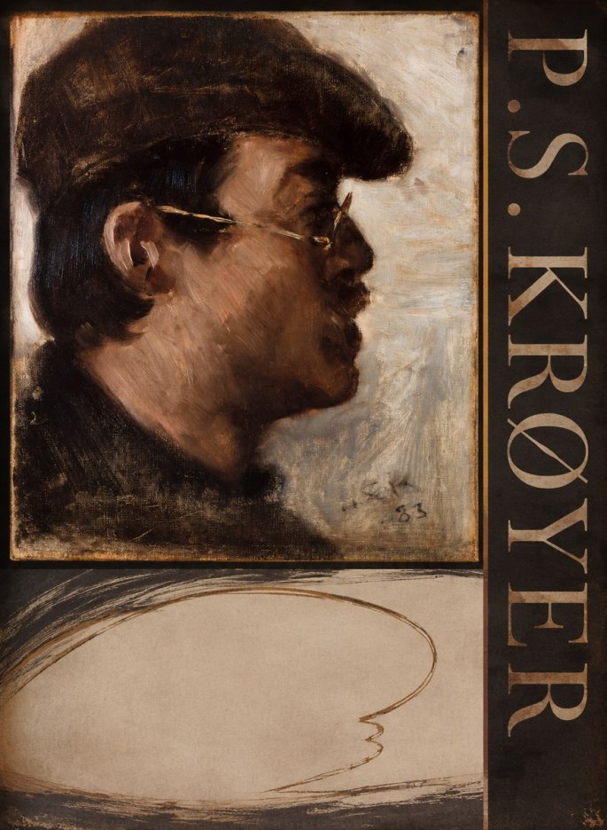 P.S. Krøyer Self-portrait with a Cap No3 - Poster