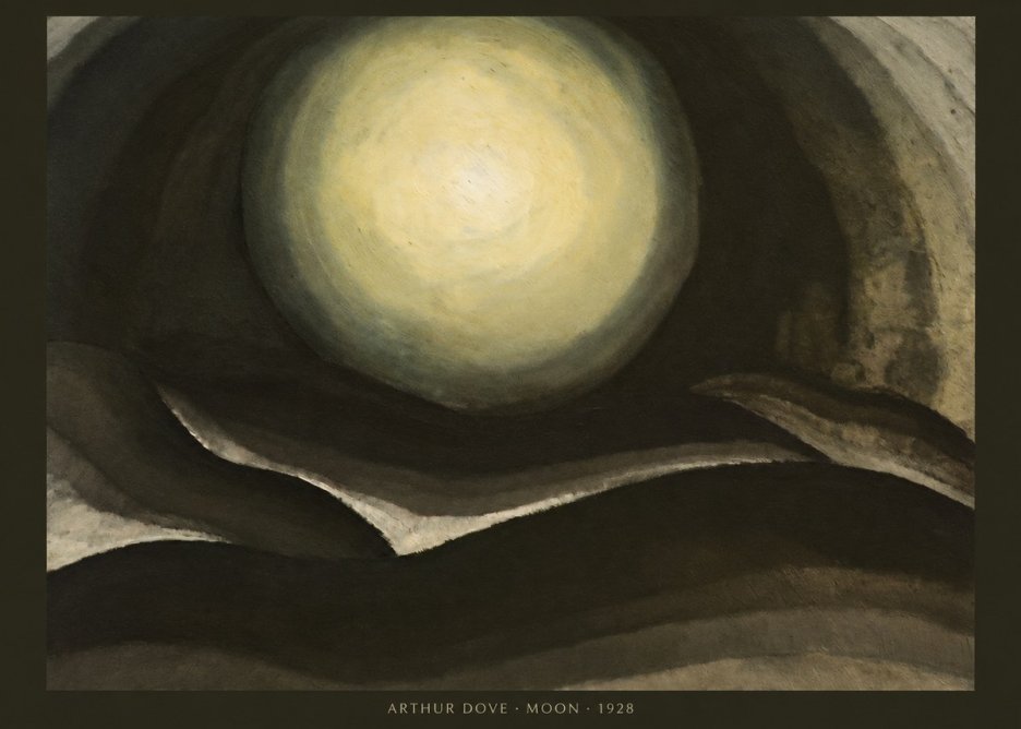 Arthur Dove Moon No6 - Poster