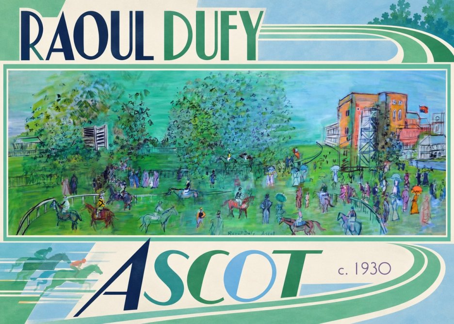 Raoul Dufy Ascot C. 1930 I No2 - Poster