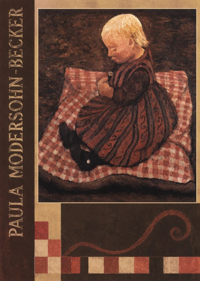Paula Modersohn-Becker Girl with Flower No2 - Poster
