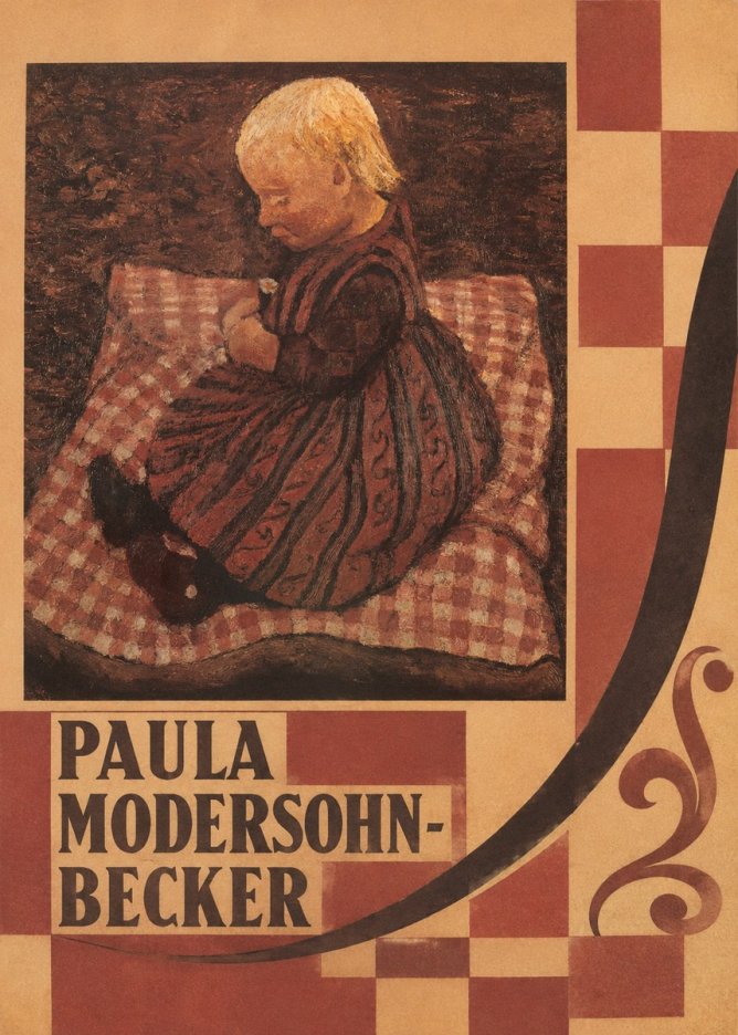 Paula Modersohn-Becker Girl with Flower No5 - Poster