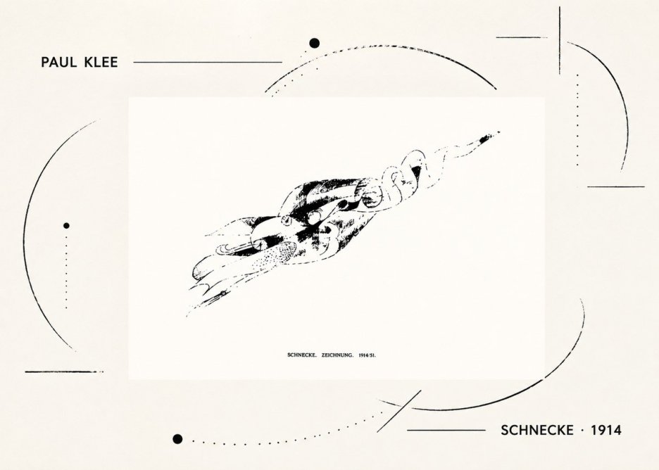 Paul Klee Schnecke No2 - Poster