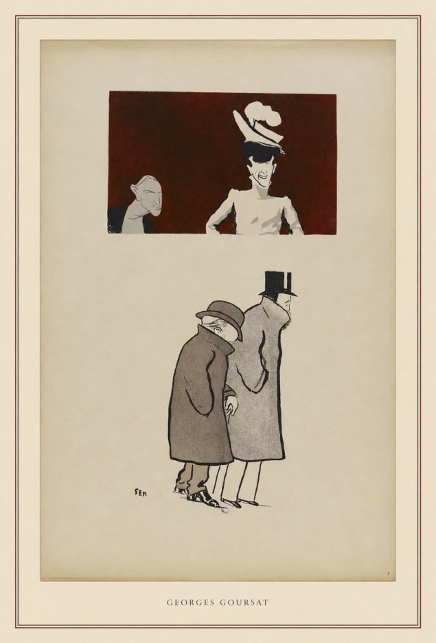 Georges Goursat Georges Goursat VI No4 - Poster