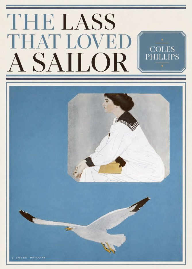 Coles Phillips The Lass That Loved a Sailor No4 - Poster