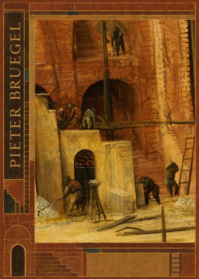 Pieter Bruegel The Tower of Babel XVI No2 - Poster