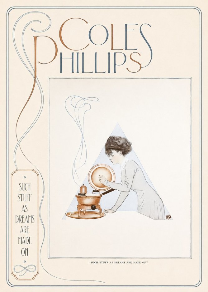 Coles Phillips Such Stuff as Dreams Are Made On No2 - Poster
