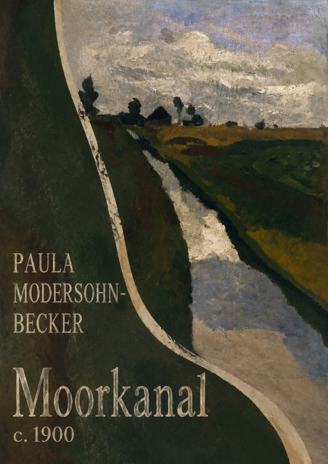 Paula Modersohn-Becker Moorkanal No4 - Poster