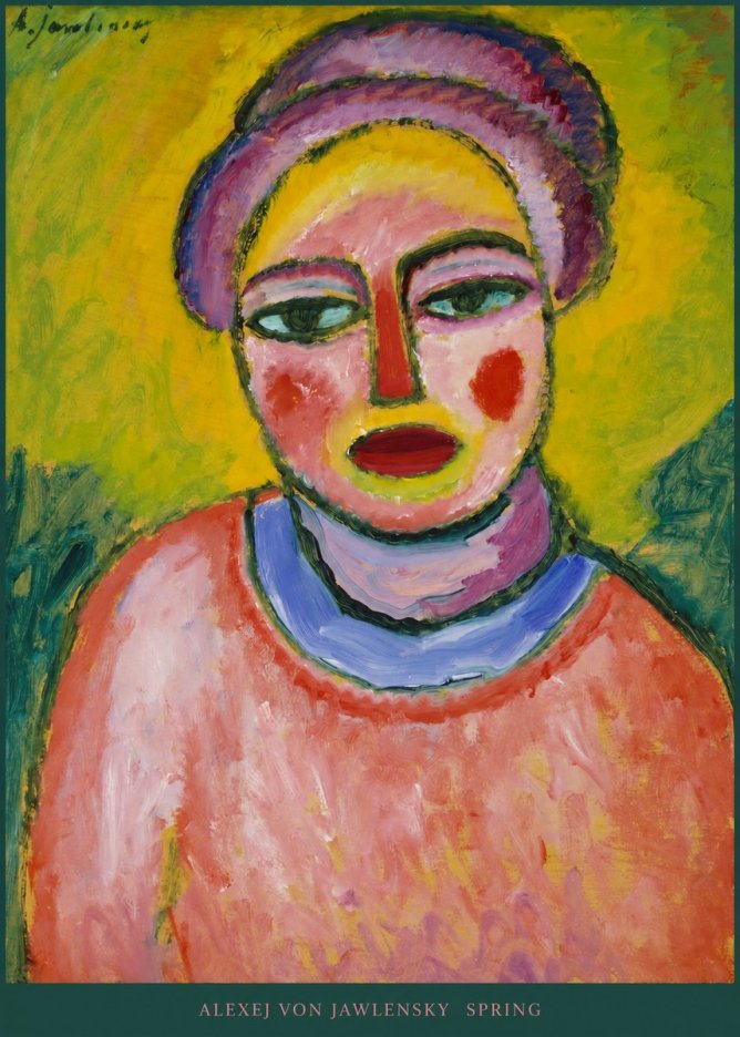 Alexej von Jawlensky Spring No6 - Poster