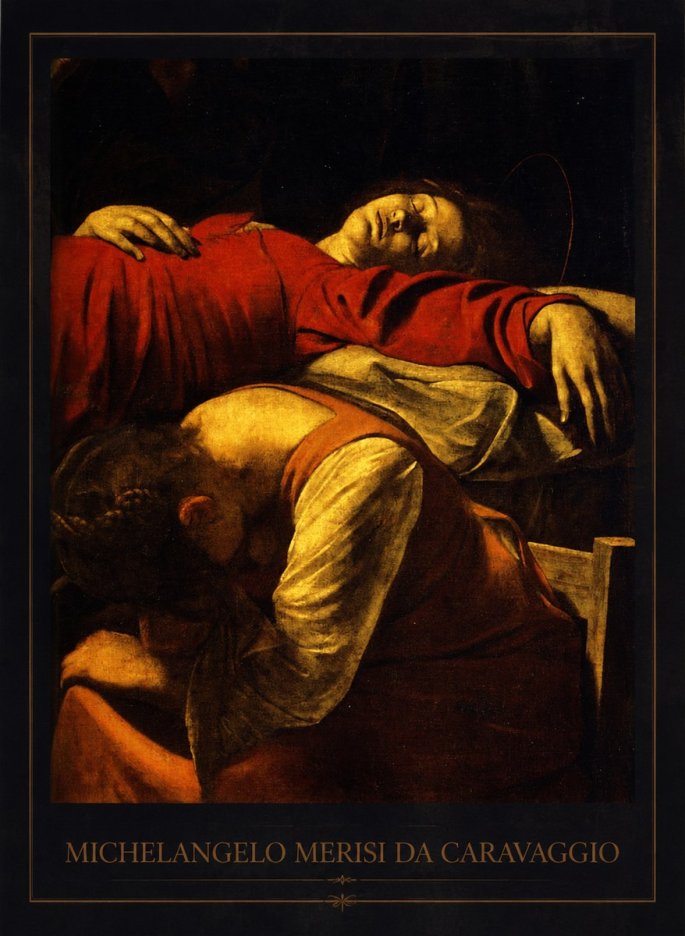 Michelangelo Merisi da Caravaggio The Death of the Virgin II No1 - Poster