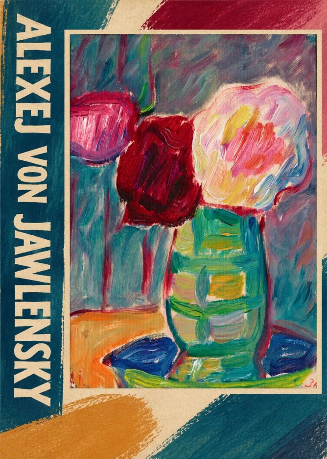 Alexej von Jawlensky Still Life with Flowers No2 - Poster