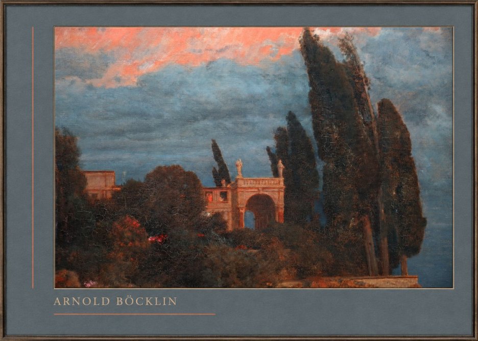 Arnold Böcklin Roman Villa No3 - Poster