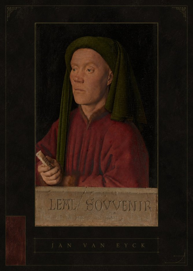 Jan van Eyck Léal Souvenir No4 - Poster