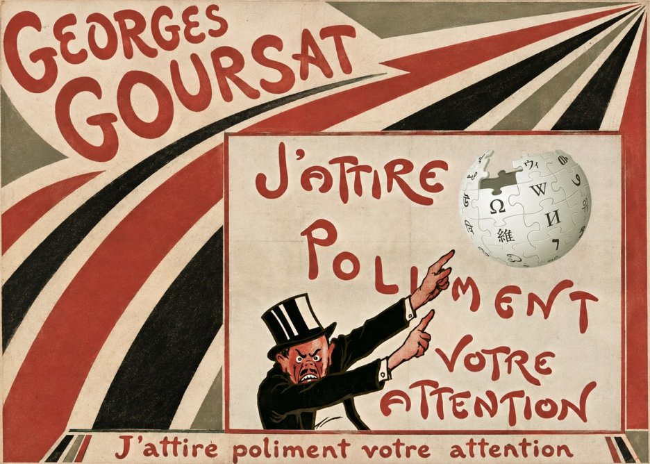 Georges Goursat J'attire Poliment Votre Attention No5 - Poster