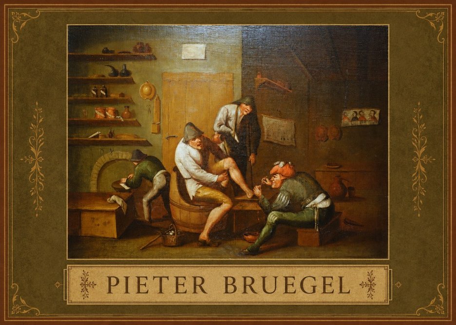 Pieter Bruegel The Foot Operation No1 - Poster