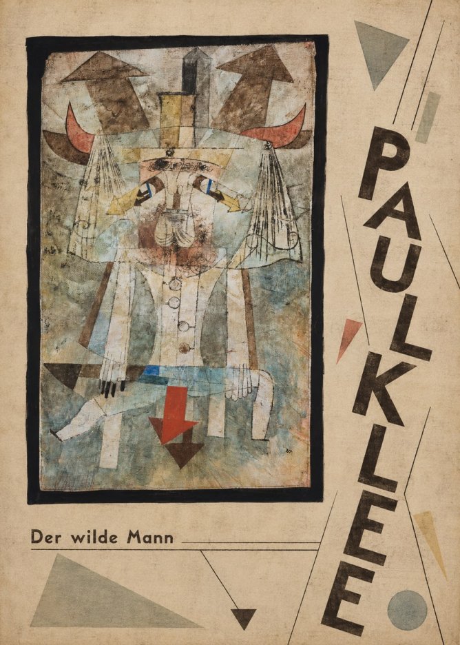 Paul Klee Der Wilde Mann No5 - Poster