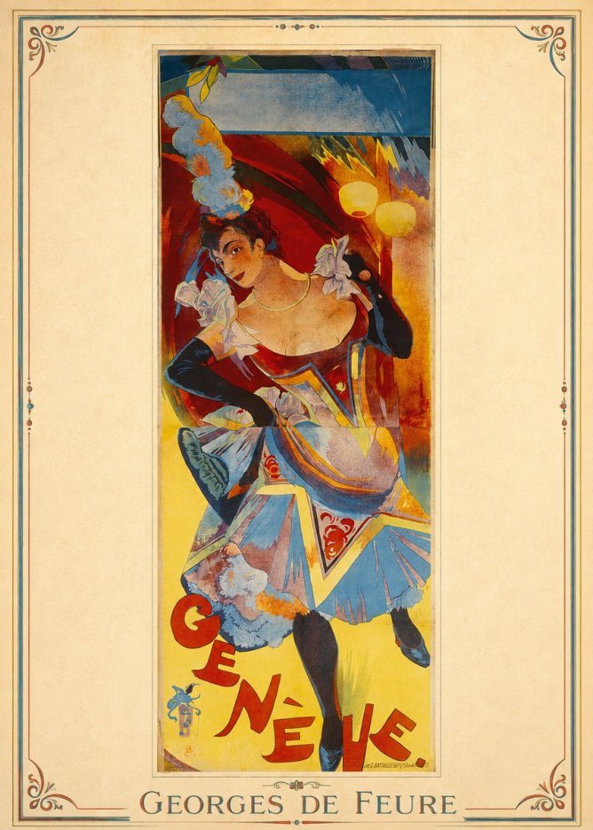 Georges de Feure Genève No3 - Poster