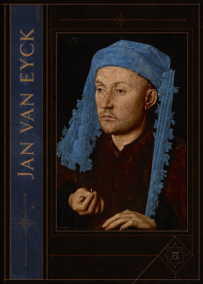 Jan van Eyck Portrait of a Man (Léal Souvenir) No2 - Poster