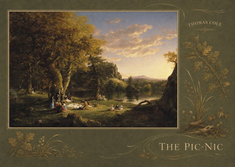 Thomas Cole The Pic-nic II No5 - Poster