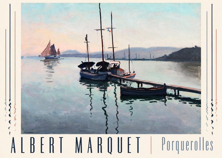 Albert Marquet Porquerolles No3 - Poster