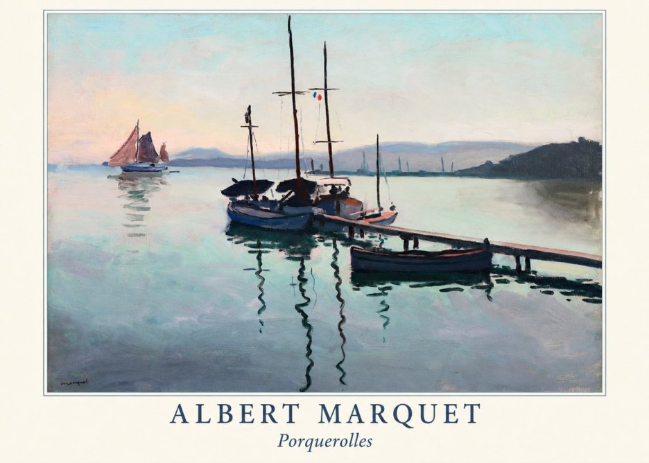 Albert Marquet Porquerolles No4 - Poster