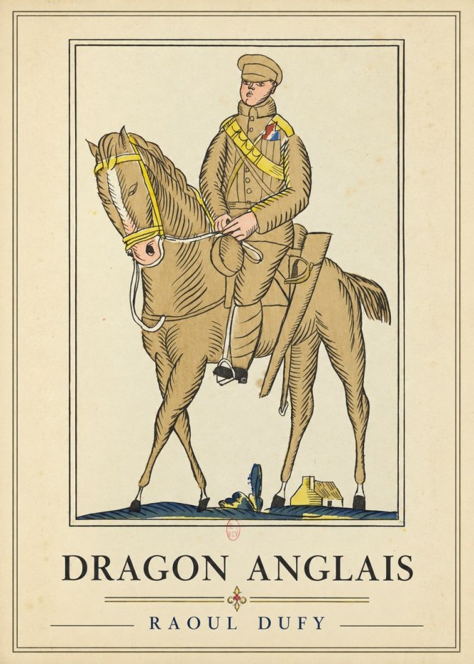 Raoul Dufy Dragon Anglais No1 - Poster