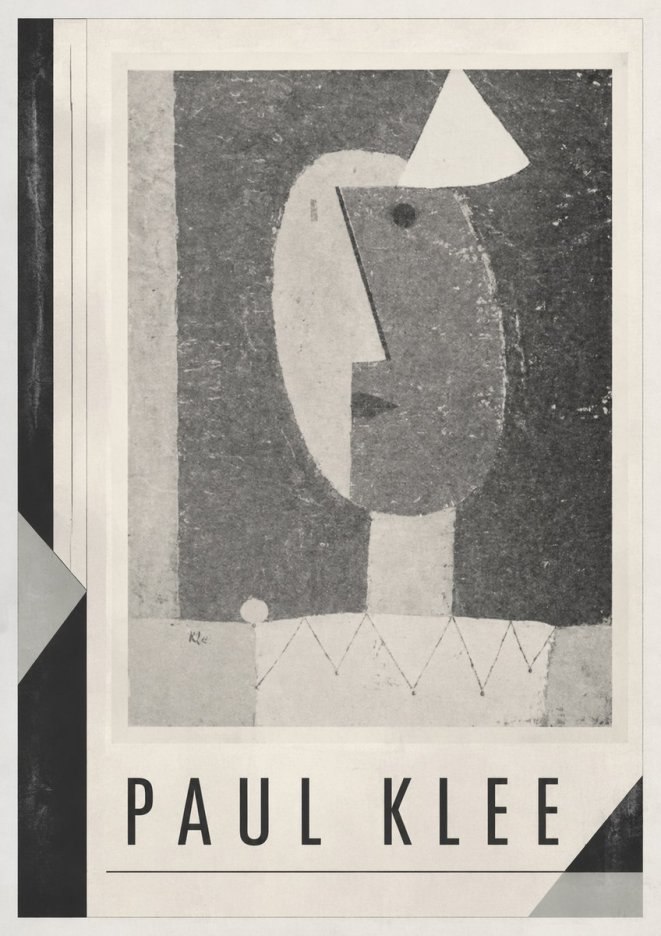Paul Klee The Clown No3 - Poster