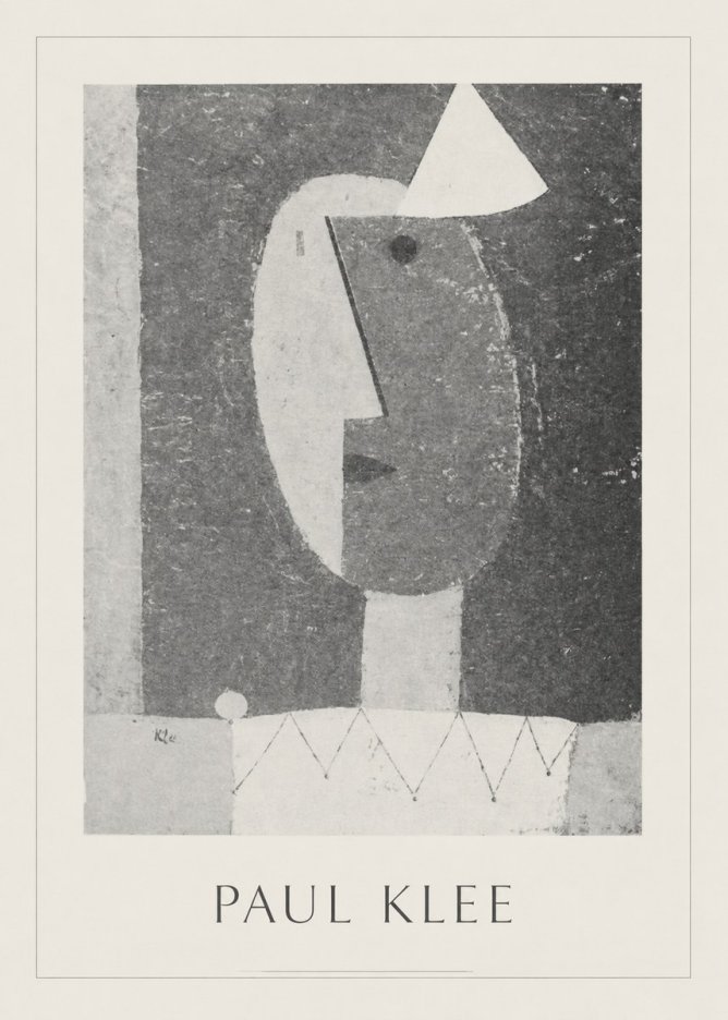 Paul Klee The Clown No5 - Poster