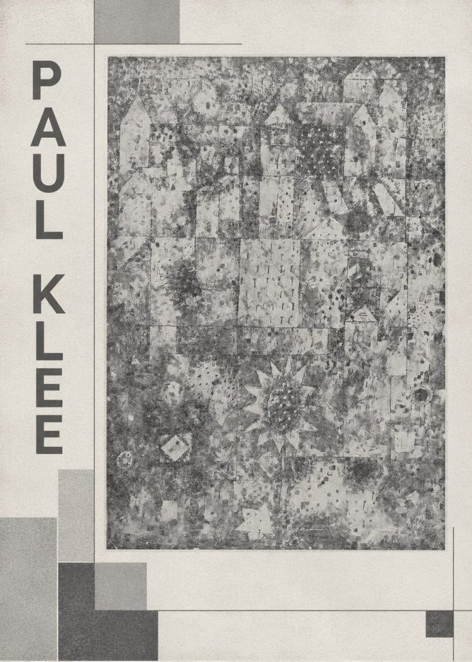 Paul Klee Town and Country No4 - Poster