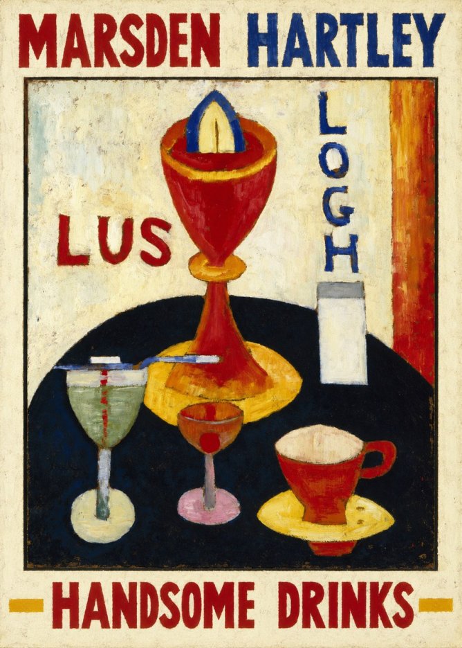 Marsden Hartley Handsome Drinks No1 - Poster
