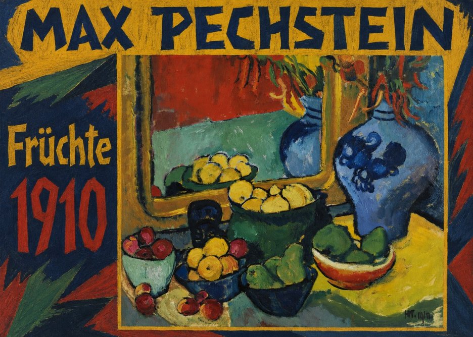 Max Pechstein Früchte 1910 No1 - Poster