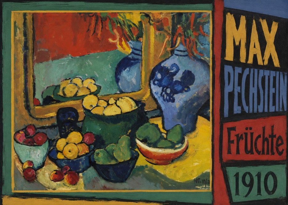 Max Pechstein Früchte 1910 No2 - Poster