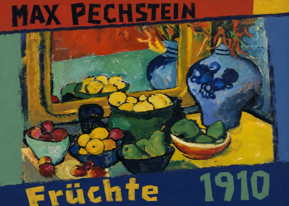 Max Pechstein Früchte 1910 No4 - Poster